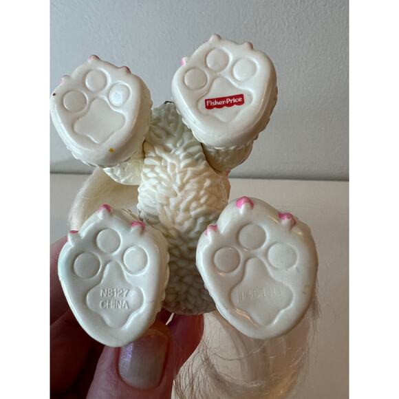 Fisher Price Snap 'n Style Pets Ginger Shih-Tzu Dog Breed White Fisher Price Toy - Picture 6 of 12